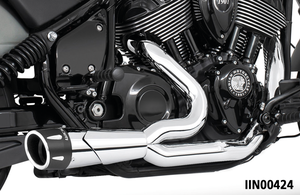Escape doble Combat fluted para Indian PowerPlus y Thunderstroke