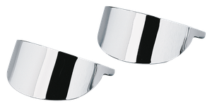 Conjunto de viseras transparentes para casco de motocicleta