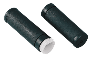 Mango acelerador doble cable con puños negro para motocicleta