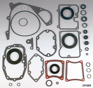 Juntas, retenes y tóricas de transmisión para motor Big Twin de 5 velocidades