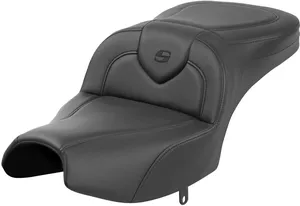 Asiento negro Roadsofa Standard Reach para motocicleta Harley-Davidson