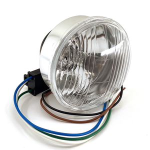 Faro circular de 4 1/2 pulgadas con soporte de montaje inferior