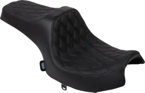 Asiento Predator III negro para motocicleta Harley-Davidson