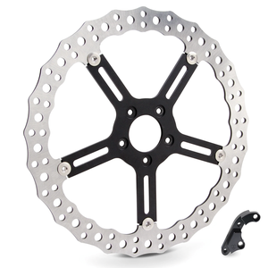Kits de grandes discos de freno flotantes Arlen Ness para motocicleta
