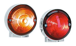 Par de intermitentes estilo FLH para motocicleta Harley-Davidson Touring