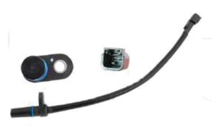 Sensor de posición de cigüeñal metálico con conector eléctrico