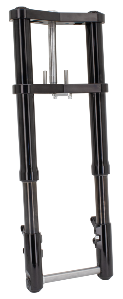 Par de horquillas delanteras Wide Glide Zodiac color negro de Maselli