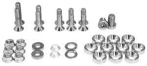 Kits de montaje bajo para soportes de guardabarros con tornillería incluida