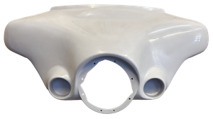 Carenado Batwing negro con diseño Triple Eye de la marca Corner Value Parts