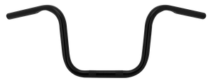 Manillar Ape Hanger Zodiac negro de 1 pulgada de diámetro