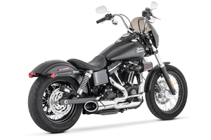 Escape Shorty 2-1 instalado en motocicleta Harley-Davidson Big Twin 106