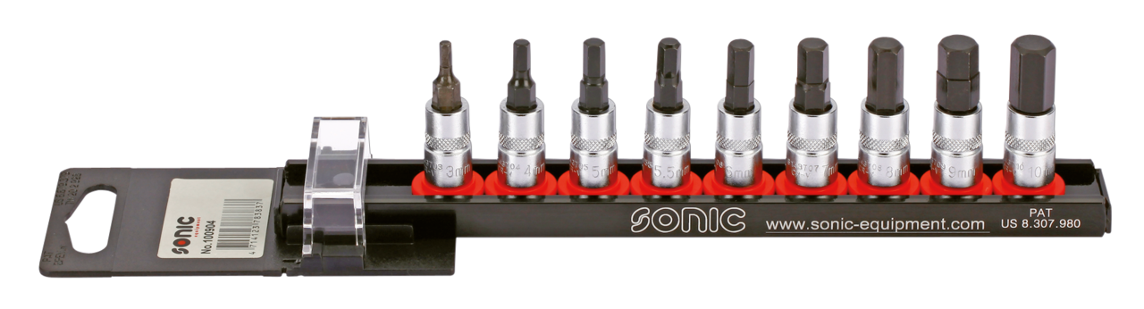 Conjunto de enchufes eléctricos y piezas de repuesto marca Sonic Equipment
