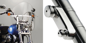 Pantalla desmontable estilo Switchblade de National Cycle para motocicleta