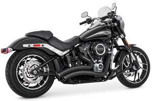 Manillar negro con radio de curvatura Sharp Curve para motocicleta