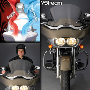 Parabrisas de reemplazo National Cycle VStream para Harley Touring