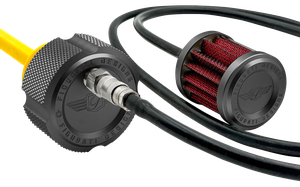 Varilla medidora nivel aceite ventilada Figurati Designs para Harley Milwaukee Eight
