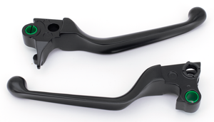Palanca de embrague y freno Ergo negra para motocicleta Harley-Davidson