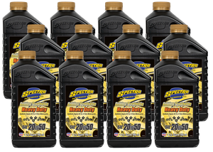 Botella de aceite sintético Spectro Golden SAE 20W-50 para motos