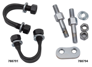 Defensas traseras para modelos de motor 45ci instaladas en motocicleta