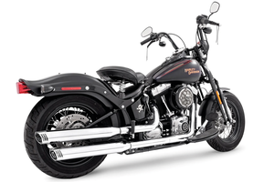 Silencioso escape tipo slip-on Racing montado en motocicleta