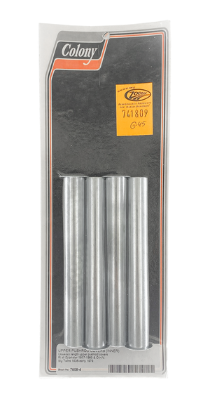 Kit de tapas superiores para varillas de horquilla de motocicleta