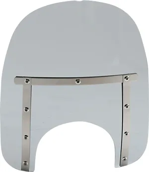Parabrisas Memphis Slim transparente para motocicleta Harley-Davidson