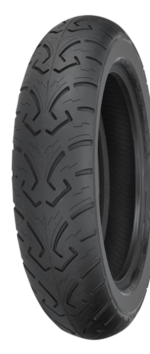 Neumático Shinko 250 negro con dibujo de banda de rodadura clásico para motocicleta