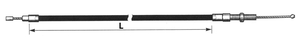 CABLES - Cable de embrague trenzado estilo FLT79 L=63" — B-stock