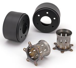 Tapas finales MCJ para silenciadores de 120 mm