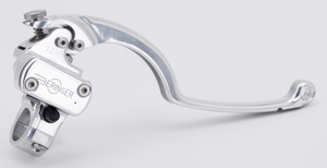 Mandos de manillar Beringer cromados para motocicleta custom