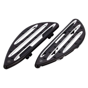 Par de plataformas de pie estilo Deep-Cut color negro de la marca Arlen Ness