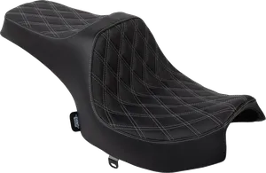 Asiento Predator III negro para motocicleta Harley-Davidson