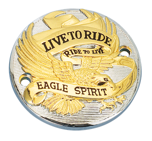 Tapa de encendido con diseño Eagle Spirit para Harley-Davidson