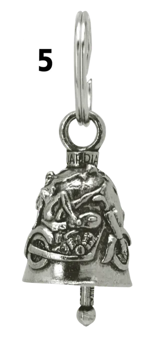 Juego de campanas guardianes negras para motor Harley-Davidson