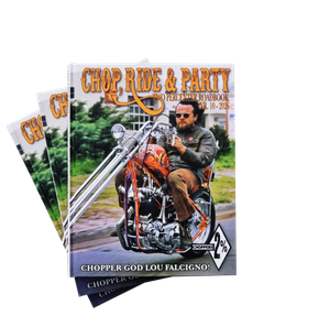 Portada del libro de ruta Chop, Ride & Party de la editorial Dos Porciento