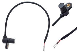 Sensor de posición de cigüeñal metálico con conector eléctrico