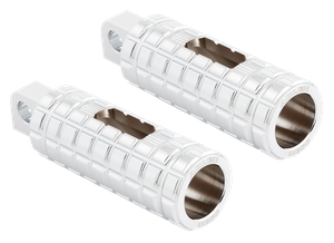Estriberas traseras Arlen Ness Speedliner negras para motocicleta