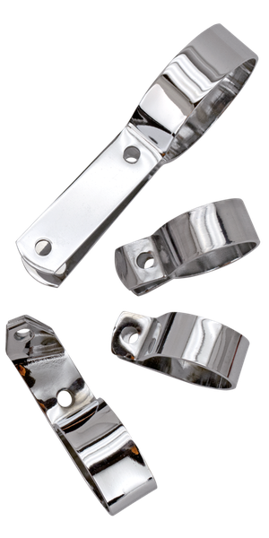 Abrazaderas de escape Samwel para Harley-Davidson WL 45ci