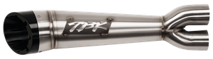 Sistema de escapes Two Brothers Racing Shorty 2 en 1 negro