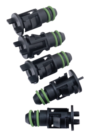 Par de retenedores de línea de aceite para motor Twin Cam en motocicleta Softail