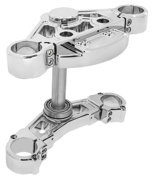 Conjunto de torretas superiores y tijas de horquilla Method Arlen Ness para Harley-Davidson Road Glide