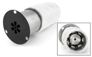 Escape Shorty 2-into-1 cromado para motocicleta Harley-Davidson