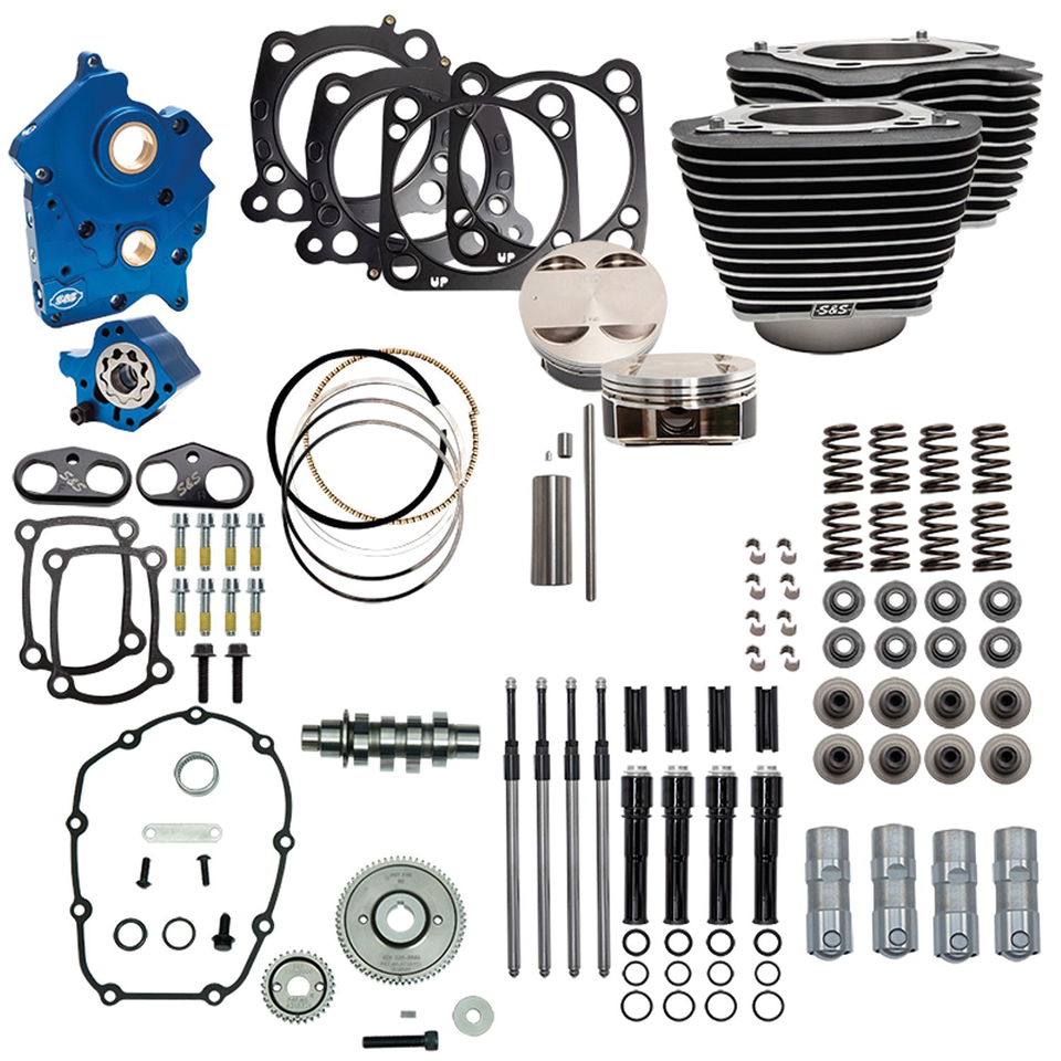 Kit S&S Power Pack para motor Milwaukee Eight de Harley-Davidson