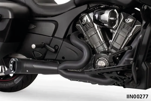 Escape corto Shorty Turn Out corte recto 2-1 para Indian PowerPlus