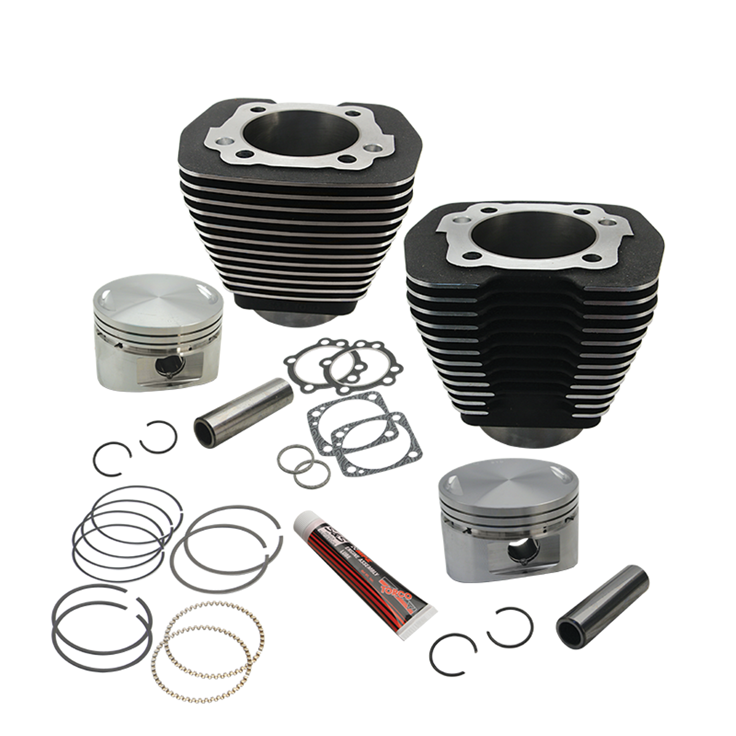 Paquete de cilindrada S&S 3 5/8 pulgadas para motor Big Twin Evolution