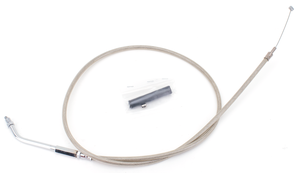 Cable acelerador y retorno T02 para Harley-Davidson Big Twin y Sportster años 1981-1989