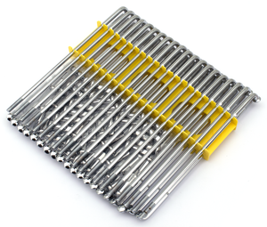 Kit de radios cromados para llanta de aluminio de motocicleta Akront