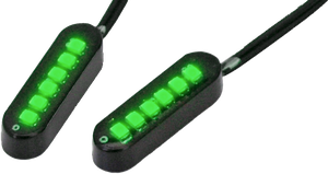 Luces Convex Cyron con 6 diodos LED para motocicleta