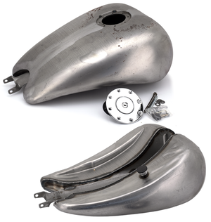 Depósito de gasolina custom alargado 2 pulgadas para motocicleta Harley-Davidson Sportster