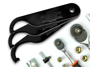 Llave de ajuste de precarga del eje de dirección para Harley-Davidson